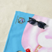 ビーチタオル王子&クジラ愛のプリンセス! ビーチタオル (インサイチュ)