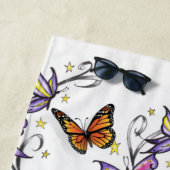 ビーチタオル蝶 ビーチタオル (インサイチュ)