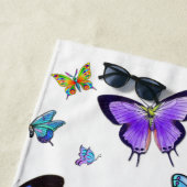 ビーチタオル蝶 ビーチタオル (インサイチュ)