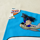 ビーチタオル飛行機 ビーチタオル (インサイチュ)