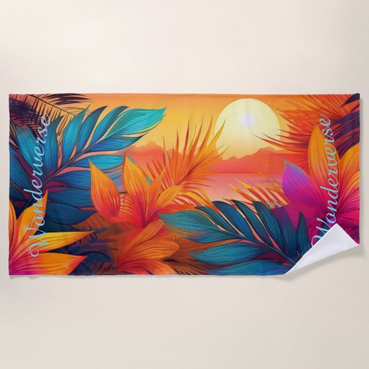 ビーチタオル (正面)