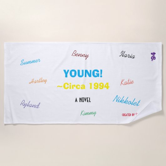 ビーチタオル (正面)