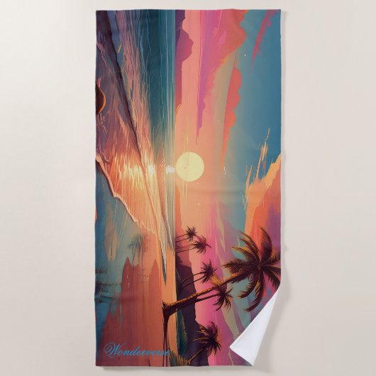 ビーチタオル (正面)