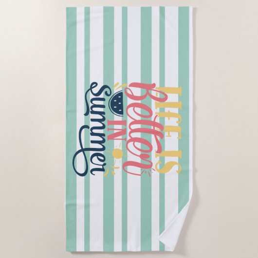 ビーチタオル (正面)