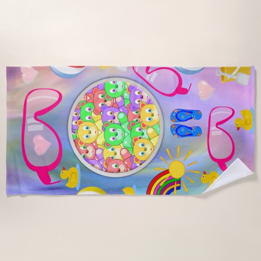 ビーチタオル (正面)