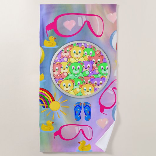 ビーチタオル (正面)