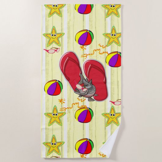 ビーチタオル (正面)