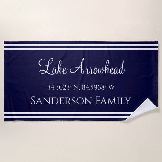 ビーチタオル (正面)