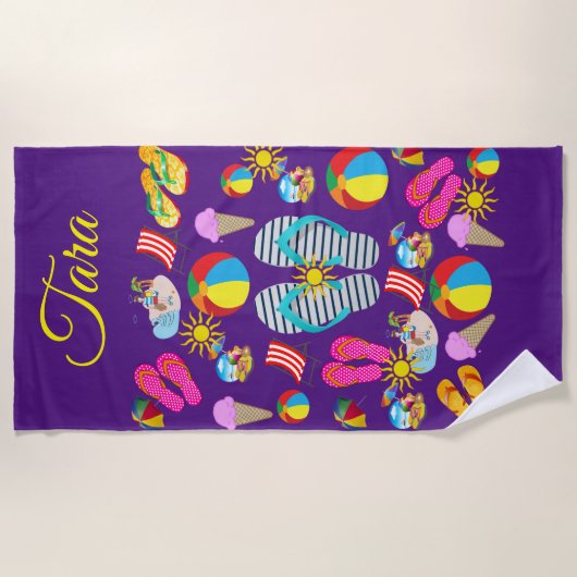 ビーチタオル (正面)