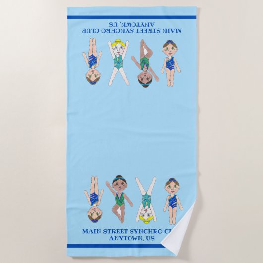 ビーチタオル (正面)