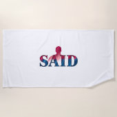 ビーチタオル (正面)