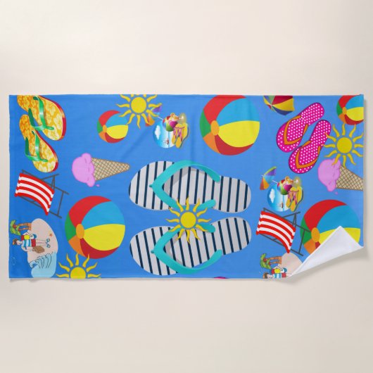ビーチタオル (正面)