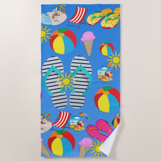 ビーチタオル (正面)