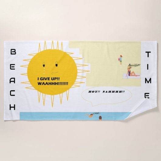 ビーチタオル01 ビーチタオル (正面)