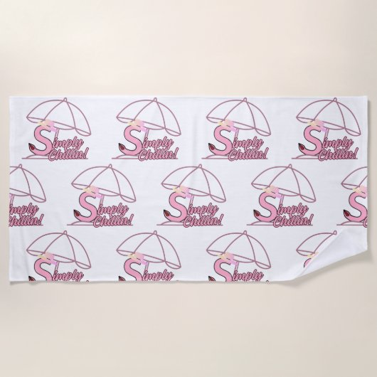 ビーチタオル02 ビーチタオル (正面)