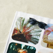 ビーチタオル18写真丸テンプレート ビーチタオル (インサイチュ)