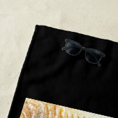 ビーチタオル1937 Fiat Topolisino （黒野上） ビーチタオル (インサイチュ)