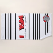 ビーチタオル「とろろ」 ビーチタオル (正面)