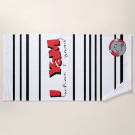 ビーチタオル「とろろ」 ビーチタオル