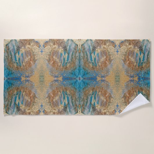 ビーチタオル – タイムレス州 – 大 (正面)