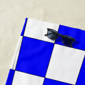 ビーチタオル – チェッカー盤とボールの錯覚 (インサイチュ)