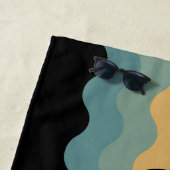 ビーチタオル – レトロストライプ2 (インサイチュ)