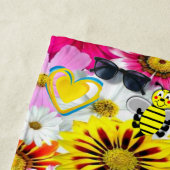 ビーチタオル（昆虫）マルハナバチ ビーチタオル (インサイチュ)