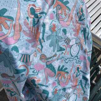 ビーチタオル：水中水泳 ビーチタオル