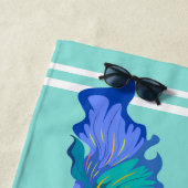 ビーチタオル - 熱帯魚 (インサイチュ)