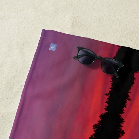 ビーチタオル – 9月日没 (インサイチュ)