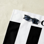 ビーチタオル – Black&White (インサイチュ)