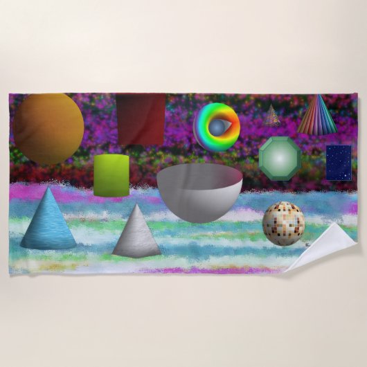 ビーチタオルbyJP'S アート Ware ビーチタオル (正面)