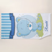 ビーチタオルteddyベア ビーチタオル (正面)