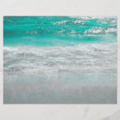 ビーチターコイズ沿岸海波熱帯アート (正面)