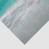 ビーチターコイズ沿岸海波熱帯アート 薄葉紙 (詳細)