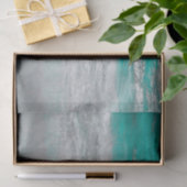 ビーチターコイズ沿岸海波熱帯アート 薄葉紙 (ギフト)