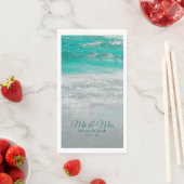 ビーチターコイズ熱帯海結婚波 (インサイチュ)