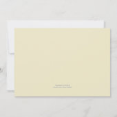 ビーチダネスハッピーリタイアメントパーティの招待状 招待状 (裏面)