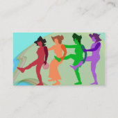 ビーチダンスビジネスカード 名刺 (裏面)