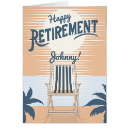 ビーチチェアサンセット幸せな退職