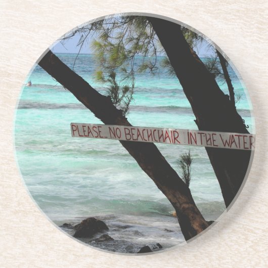 ビーチチェアーズラムポイントグランドケイマン コースター (正面)