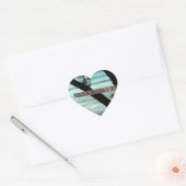 ビーチチェアーズラムポイントグランドケイマン ハートシール (封筒)