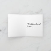 ビーチチェア考えるズオブユーカード カード (内部)