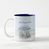 ビーチチェア ツートーンマグカップ (左)