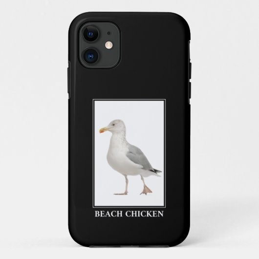 ビーチチキン – カモメ Case-Mate iPhoneケース (裏面)