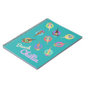 ビーチチリンガールズ ノートブック (左側)