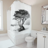 ビーチツリーシャワーカーテン シャワーカーテン (インサイチュ)