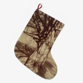 ビーチツリー(バイユージェーンアット) ラージクリスマスストッキング (正面 (吊り時))