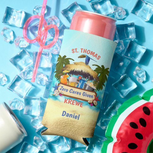 ビーチティキバースリム スリム缶クーラー (インサイチュ 夏)