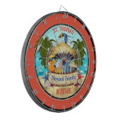 ビーチティキバーダーツボード ダーツボード (正面左)